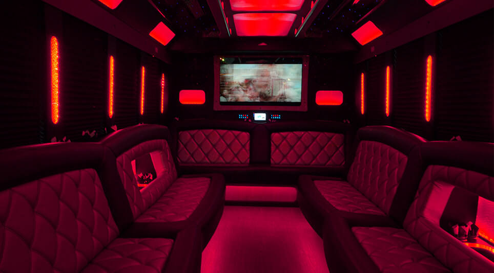 party bus luxury lounge