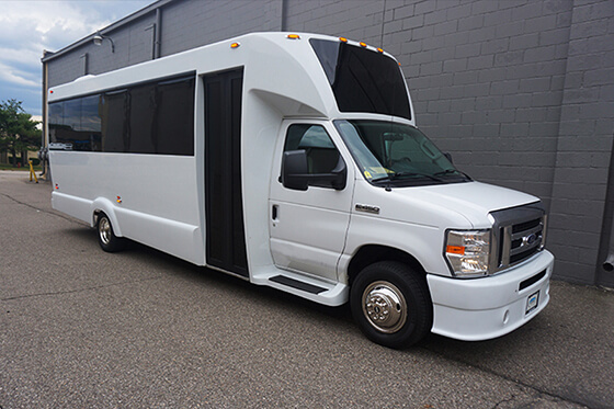 28-25 passenger party bus rental topeka